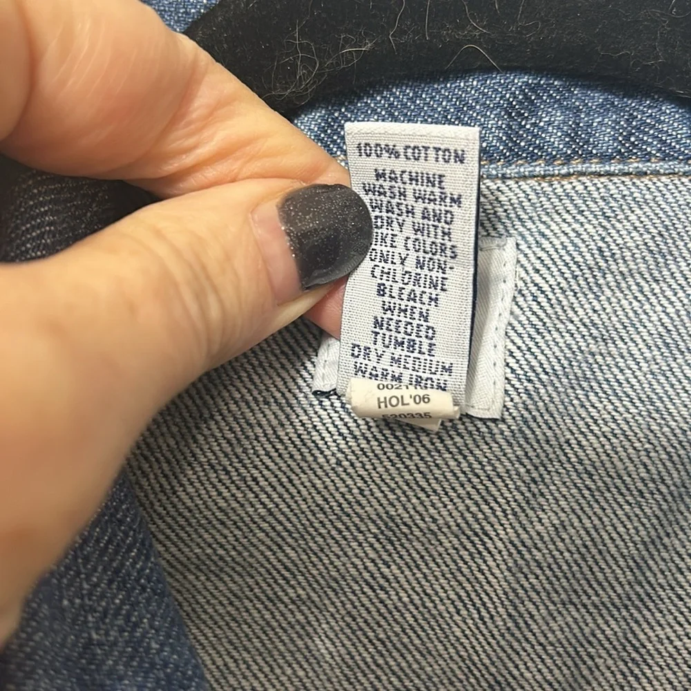 Gap kids Structured Jean Jacket Dize M